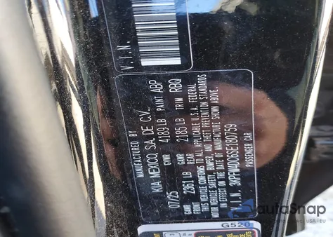 2025 Kia K4 Gt-Line Turbo from USA, damaged, VIN 3KPFW4DC6SE180759